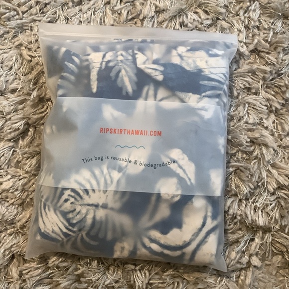 Ripskirt Hawaii Length 2 Skirt - Sunprint Blue - Picture 6 of 6